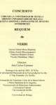 Requiem de Verdi. Rectorado de la Universidad de Sevilla. 6 de abril de 2003